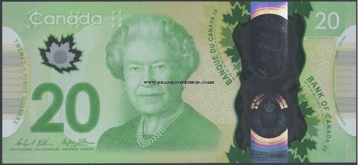 Picture of Canada,B376,20 Dollars,2015