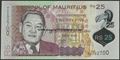 Picture of Mauritius,P64,B430,25 Rupees,2013