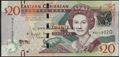 Picture of East Caribbean States,P53b,B237b,20 Dollars,2015
