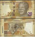 Picture of South Africa,P134,B763a,20 Rands,2012