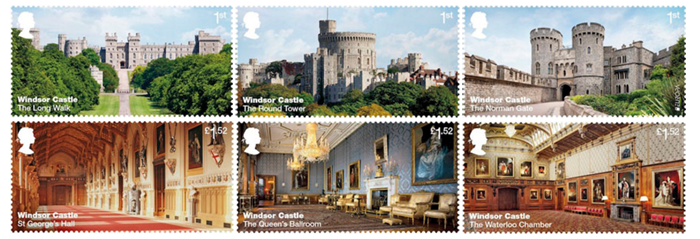 Picture of GB MS,2017,Windsor Castle Stamp Set