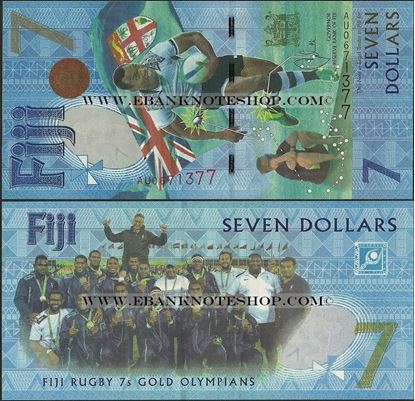 Picture of Fiji,B531,7 Dollars,2017,Comm
