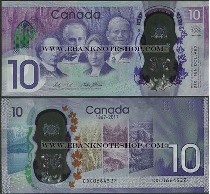 Picture of Canada,B377,10 Dollars,2017