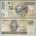 Picture of Poland,P177b,B858b,200 Zloty,1994