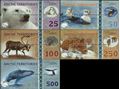 Picture of Arctic Territories,5 Note SET,2017, 25 Polar Dollar - 500 Polar Dollar