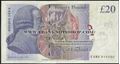Picture of England,P392c,B201c,20 Pounds,Sg V Cleland