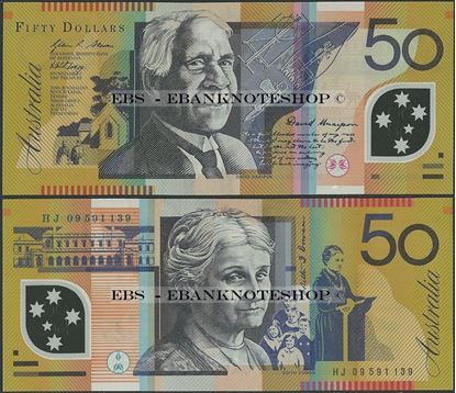 Picture of Australia,P60g,B228g,50 Dollars,2009