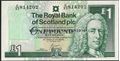 Picture of Scotland,P351e,1 Pound,2001,RBS