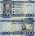 Picture of South Sudan,P15c,B115c,100 Pounds,2017