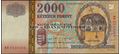 Picture of Hungary,P186,B579a,2000 Forint,2000,Comm