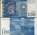 Picture of Kyrgyzstan,P26b,B229a,100 Som,2016