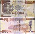 Picture of Guinea,P48,B340b,1000 Francs,2017