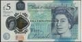 Picture of England,P394,B203,5 Pounds,2016,Polymer,AA prefix