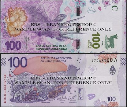 Picture of Argentina,B419,100 Pesos,2018