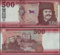 Picture of Hungary,P202a,B587.5a,500 Forint,2018