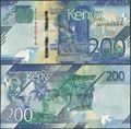 Picture of Kenya,B146,200 Shillings,2019