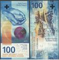 Picture of Switzerland,B358,100 Francs,2019,Sg 80