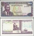 Picture of Kenya,P18,B118a,100 Shillings,1978