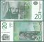 Picture of Serbia,P55,B415a,20 Dinara,2011