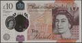 Picture of England,P395,B204b,10 Pounds,2020,Polymer