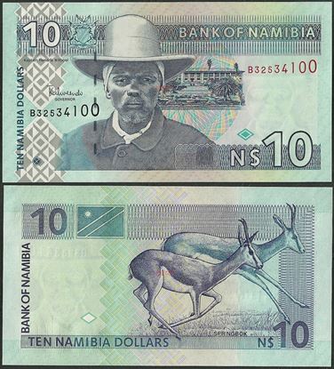 Picture of Namibia,P04,B204b,10 Dollars,2009