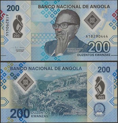Picture of Angola,B557,200 Kwanza,2020
