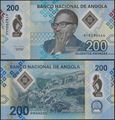 Picture of Angola,P160a,B557,200 Kwanza,2020