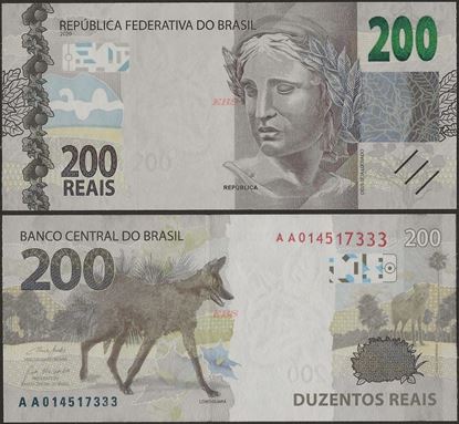 Picture of Brazil,B880,200 Reais,2020,Sg 34- coming soon