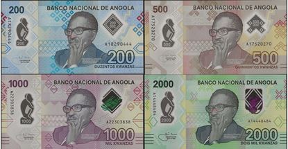 Picture of Angola,4 SET,200-2000 Kwanza,202