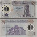 Picture of Libya,Pw87,B551a,5 Dinar,2021