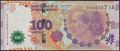 Picture of Argentina,P358d,B413b,100 Pesos,2017,Eva Peron,Comm,JA Prefix
