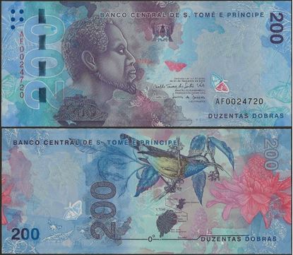 Picture of Sao Tome Principe,P81a,B316a,200 Dobras,2020