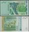 Picture of WAS A Ivory Coast,P117Au, B123Au,5000 Francs,2021