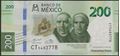 Picture of Mexico,B716d,200 Pesos,2021,Sg 2,CT