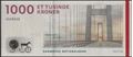 Picture of Denmark,P69b,B939b,1000 Kroner,2012,sg8G36