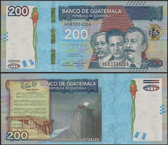 Picture of Guatemala,B611,200 Queztals,2020 ( In 2021)