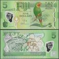 Picture of Fiji,P115,B526a,5 Dollars,2013