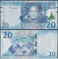Picture of Lesotho,P27a,B228a,20 Maloti,2021