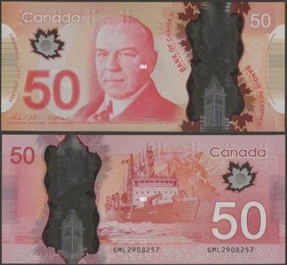 Picture of Canada,P109,B374c,50 Dollars,Sg 18