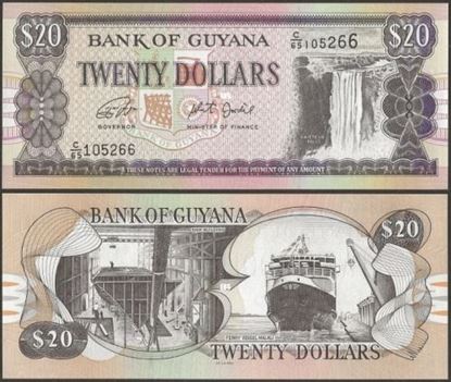 Picture of Guyana,P30g,B108i,20 dollars