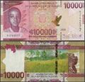 Picture of Guinea,B343b,10000 Francs,2020