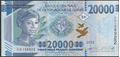 Picture of Guinea,B344b, 20000 Francs,2020
