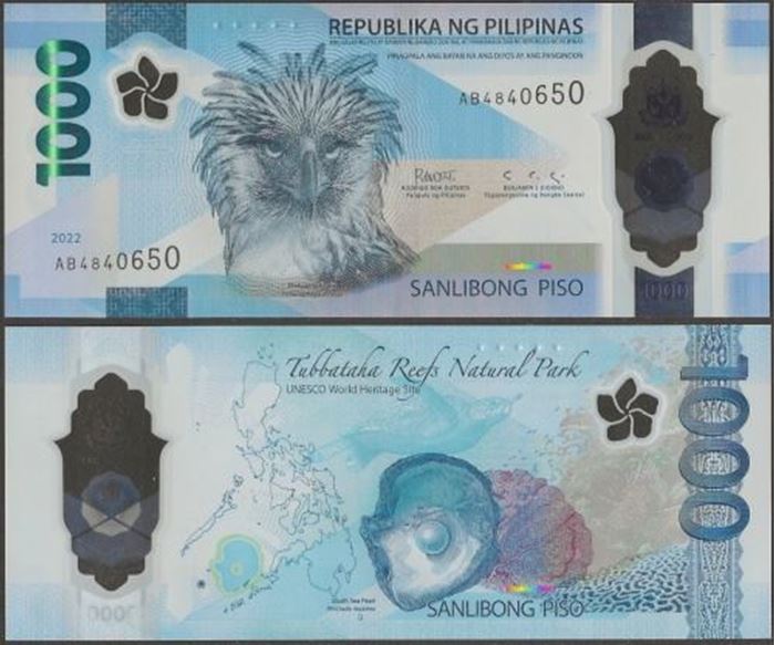 Picture of Philippines,B1100,1000 Piso,2022,AB Prefix