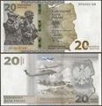Picture of Poland,P196,BNP826a,20 Zloty,2022,Comm