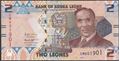 Picture of Sierra Leone,PW35,B130a,2 Leones,2022