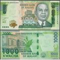 Picture of Malawi,P67,B162e,1000 Kwacha,2021