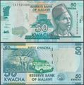 Picture of Malawi,P64,B158g,50 Kwacha,2020