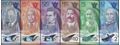 Picture of Barbados,6 SET,B239 - B244,2 to 100 Dollars,2022