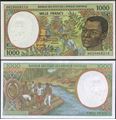Picture of CAS Congo Republic,P102C, B102Cg,1000 Francs,2000
