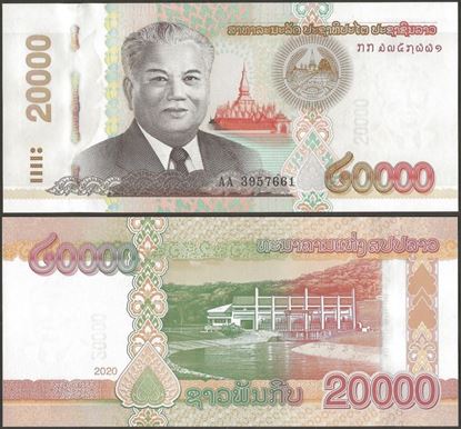 Picture of Laos,B522a,20 000 Kip,2020